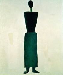 Suprematist Female Figure (Kazimir Malevitch) - Muzeo.com