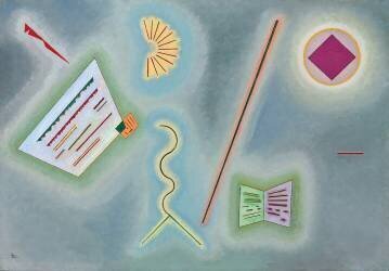 Surfaces and Lines (Wassily Kandinsky) - Muzeo.com