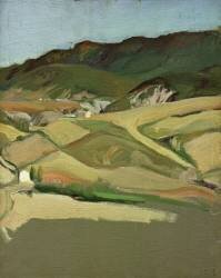 Surroundings of Jaca (Joaquin Sorolla y Bastida) - Muzeo.com