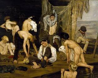 Swimmers (Max Liebermann) - Muzeo.com