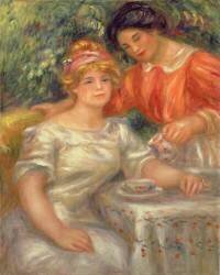 Tea Time (Auguste Renoir) - Muzeo.com