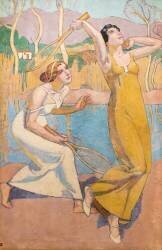 Tennis II, Nausicaa (Maurice Denis) - Muzeo.com