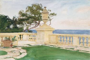 Terrace, Vizcaya (John Singer Sargent) - Muzeo.com