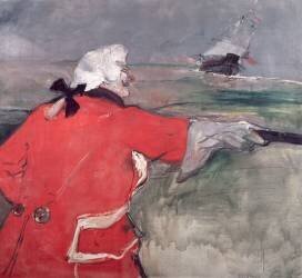 The Admiral Viaud (Henri de Toulouse-Lautrec) - Muzeo.com
