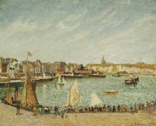 The Afternoon Sun (Camille Pissarro) - Muzeo.com