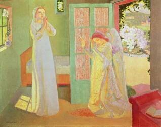 The Annunciation (Maurice Denis) - Muzeo.com