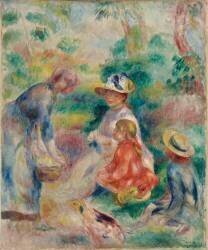 The apple seller (Auguste Renoir) - Muzeo.com