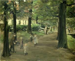 The Avenue (Max Liebermann) - Muzeo.com