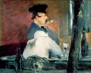 The Bar (Edouard Manet) - Muzeo.com