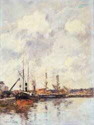 The Basin (Eugène Boudin) - Muzeo.com