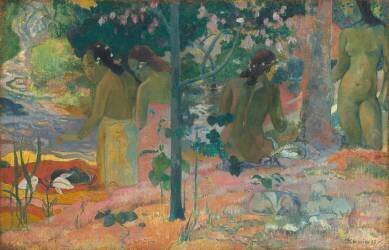 The Bathers (Paul Gauguin) - Muzeo.com
