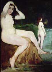 The Bathers (Edouard Manet) - Muzeo.com