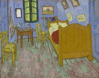 The Bedroom (Vincent van Gogh) - Muzeo.com