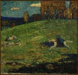 The Blue Rider (Wassily Kandinsky) - Muzeo.com