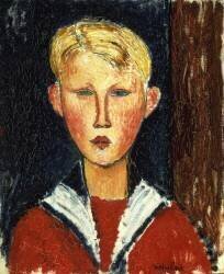 The Blue-Eyed Boy (Amedeo Modigliani) - Muzeo.com