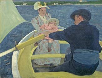 The Boating Party (Mary Cassatt) - Muzeo.com