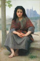 The Bohemian (William Bouguereau) - Muzeo.com