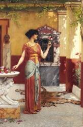 The Bouquet (John William Godward) - Muzeo.com