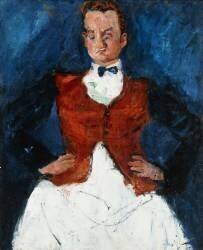 The Butler (Chaïm Soutine) - Muzeo.com