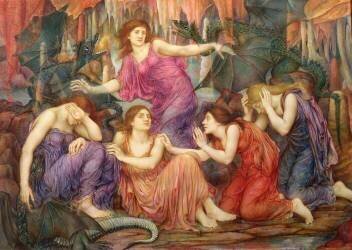 The Captives (Evelyn de Morgan) - Muzeo.com