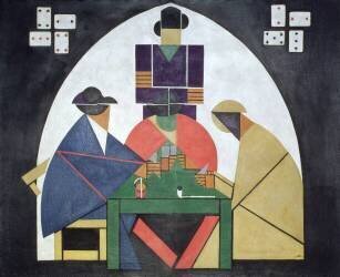 The Card Players (Theo van Doesburg) - Muzeo.com