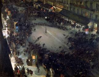 The Charge (André Devambez) - Muzeo.com