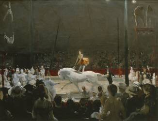 The Circus (George Wesley Bellows) - Muzeo.com