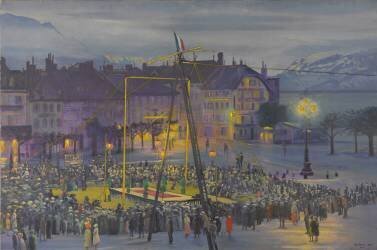 The circus (Léon Kaufmann) - Muzeo.com