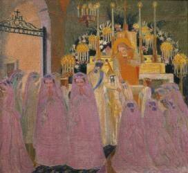 The Communicants (Maurice Denis) - Muzeo.com