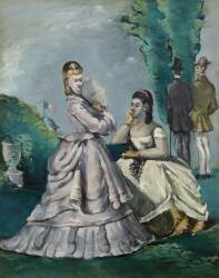 The conversation (Paul Cézanne) - Muzeo.com