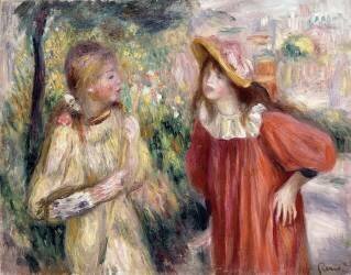 The Conversation (Auguste Renoir) - Muzeo.com