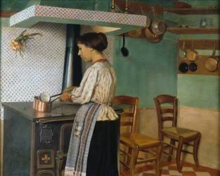 The Cook (Félix Vallotton) - Muzeo.com
