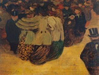 The Crowd (Félix Vallotton) - Muzeo.com