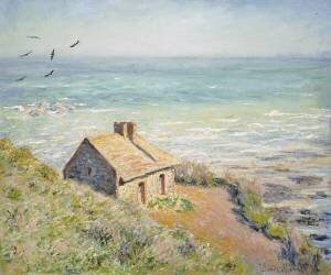 The Customs Hut (Claude Monet) - Muzeo.com