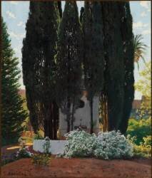 The Cyrpresses fountain (Santiago Rusiñol) - Muzeo.com