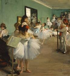 The Dance Class (Edgar Degas) - Muzeo.com