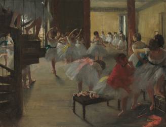 The Dance Class (Edgar Degas) - Muzeo.com