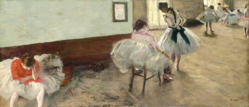The Dance Lesson (Edgar Degas) - Muzeo.com