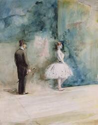 The Dancer (Jean-Louis Forain) - Muzeo.com