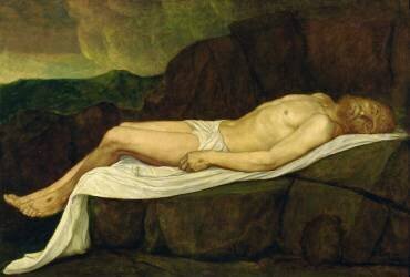 The Dead Christ (Alphonse Legros) - Muzeo.com