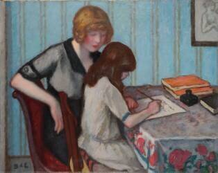 The dictation (Georges D'Espagnat) - Muzeo.com