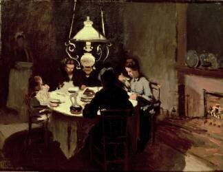 The Dinner (Claude Monet) - Muzeo.com