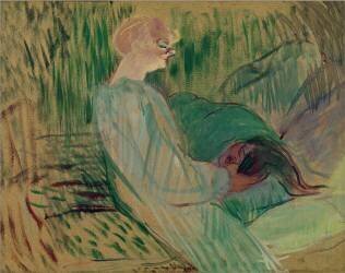 The Divan (Henri de Toulouse-Lautrec) - Muzeo.com