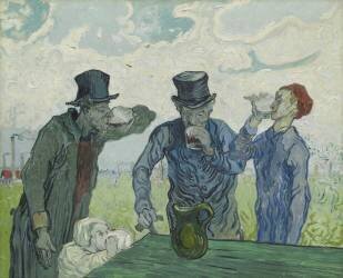 The Drinkers (Vincent van Gogh) - Muzeo.com