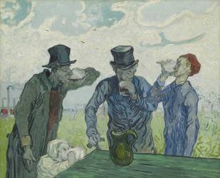 The Drinkers (Vincent van Gogh) - Muzeo.com