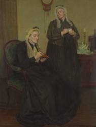 The Elderly Spinsters (Richard Emil Miller) - Muzeo.com