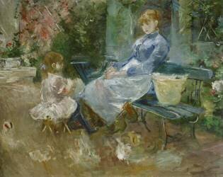 The fable (Berthe Morisot) - Muzeo.com