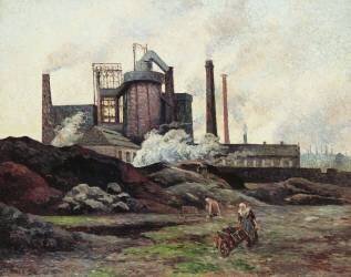 The Factory (Maximilien Luce) - Muzeo.com