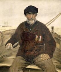 The Father Alcazia (Jean-François Raffaelli) - Muzeo.com