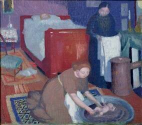 The First Bath (Maurice Denis) - Muzeo.com